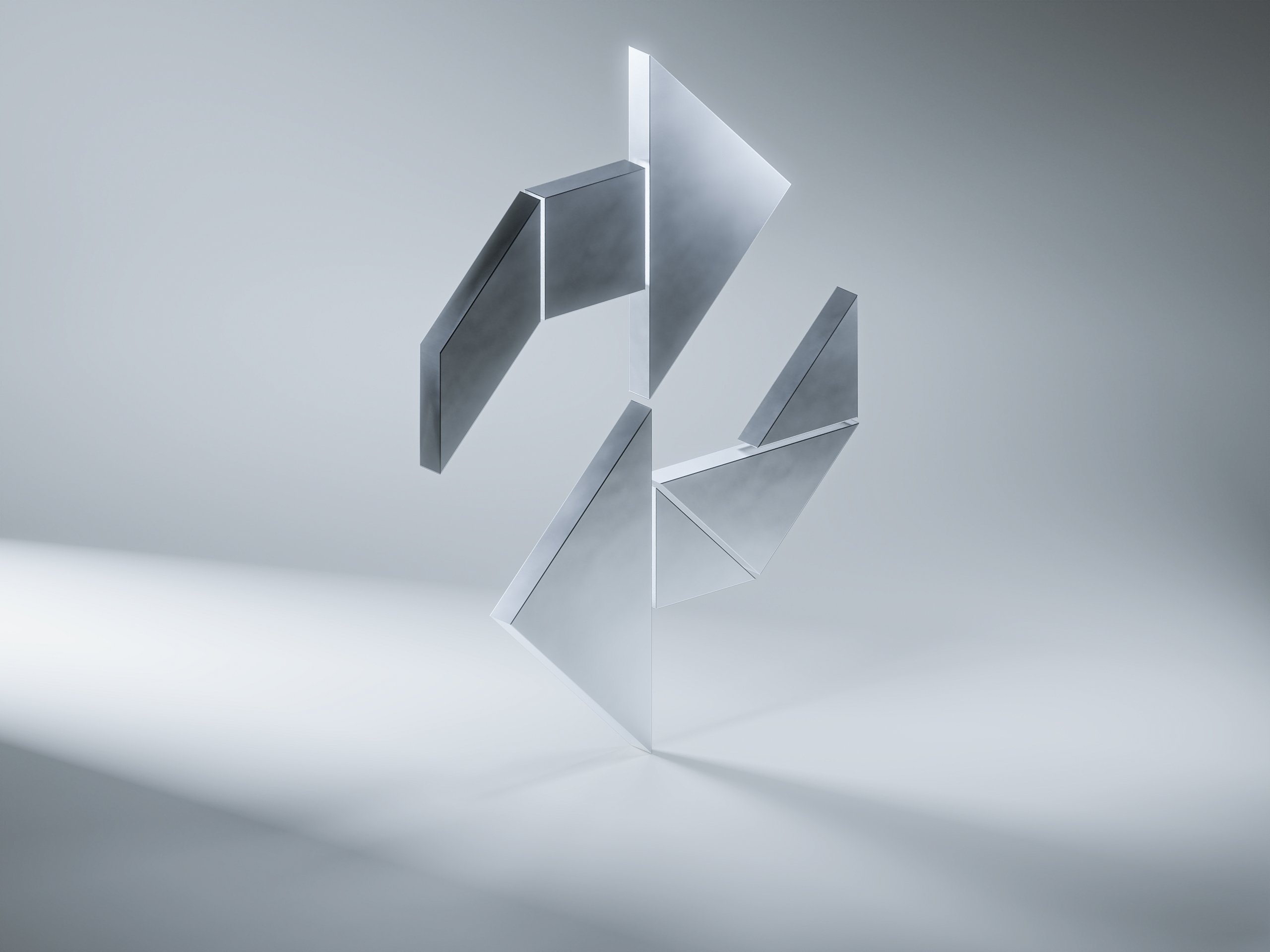 Tangram-KeyVisual zur Messekommunikation